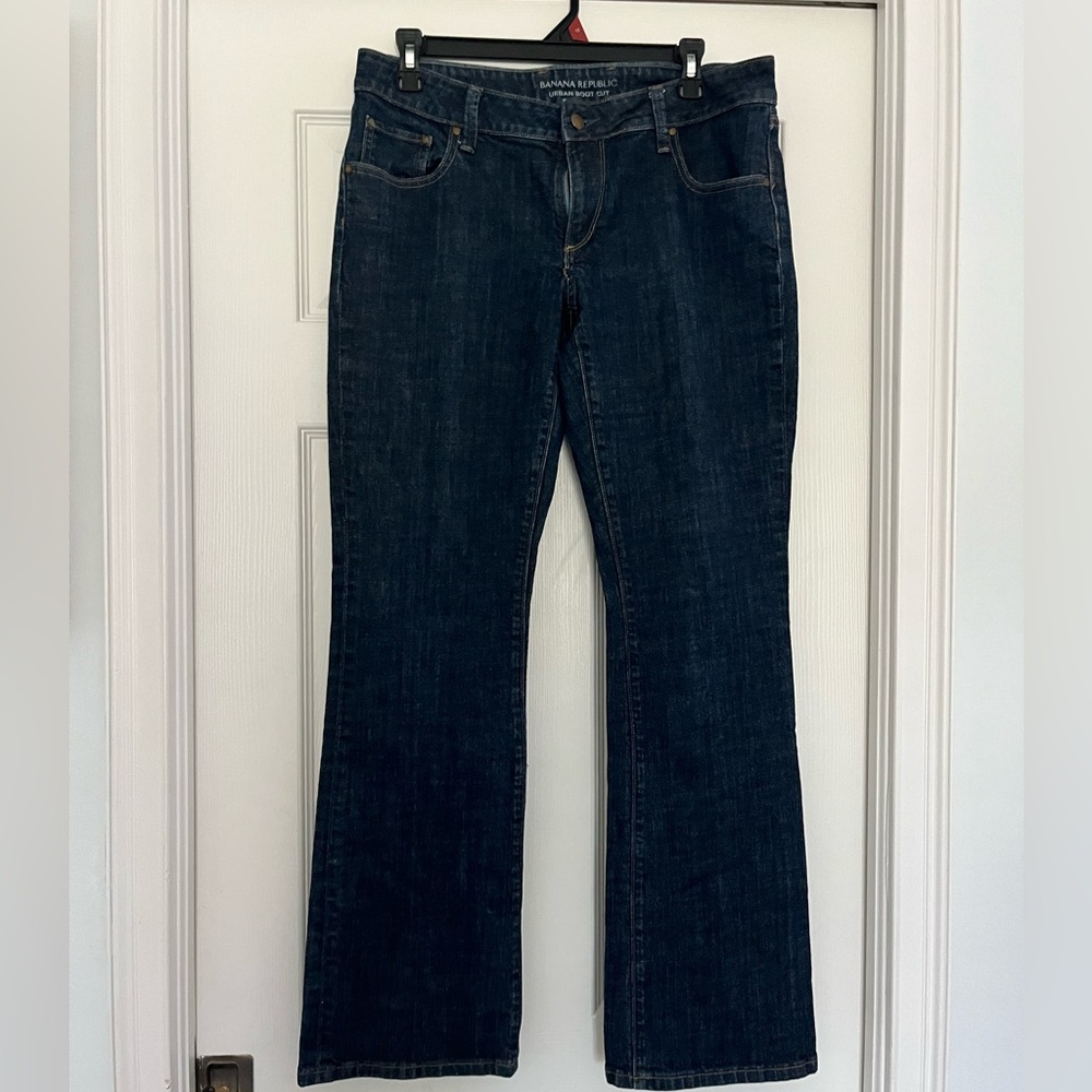 Banana Republic urban boot cut jeans size 8